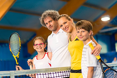 tennis famiglia