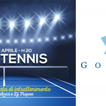 Aperitennis Venerdi 8 aprile