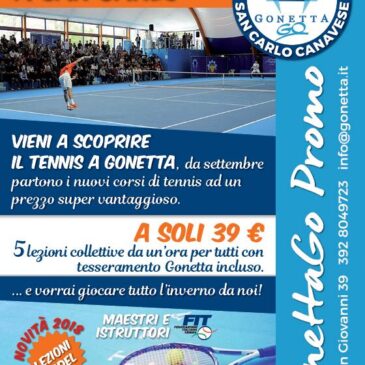 Corsi Tennis a San Carlo