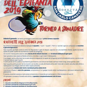 Racchette dell’Epifania 2019