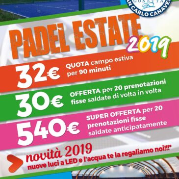 PADEL Estate 2019