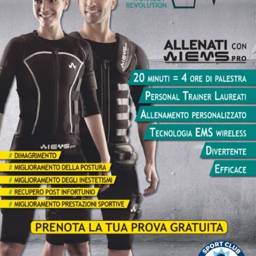 Workout Revolution con WIEMS PRO