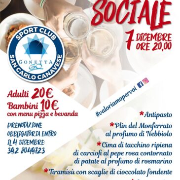 Cena sociale 2019