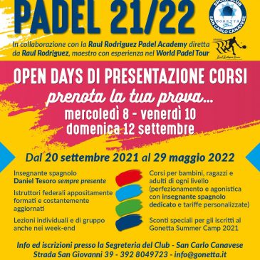 Gonetta Padel School 2021-2022